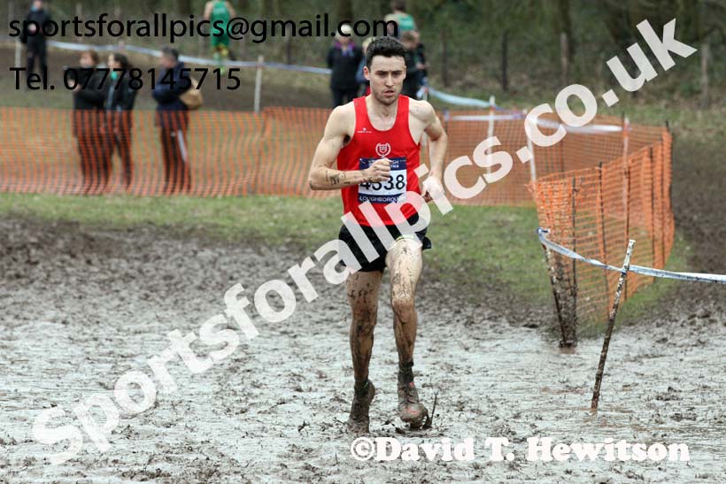 Senior mens 2018 British Inter Counties Cross Country Champs., Prestwold Hall, Loughborough. Photo: David T. Hewitson/Sports for All Pics